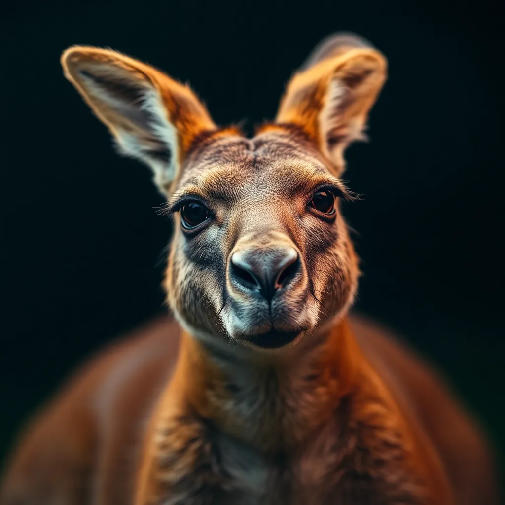 Kangaroo close-up