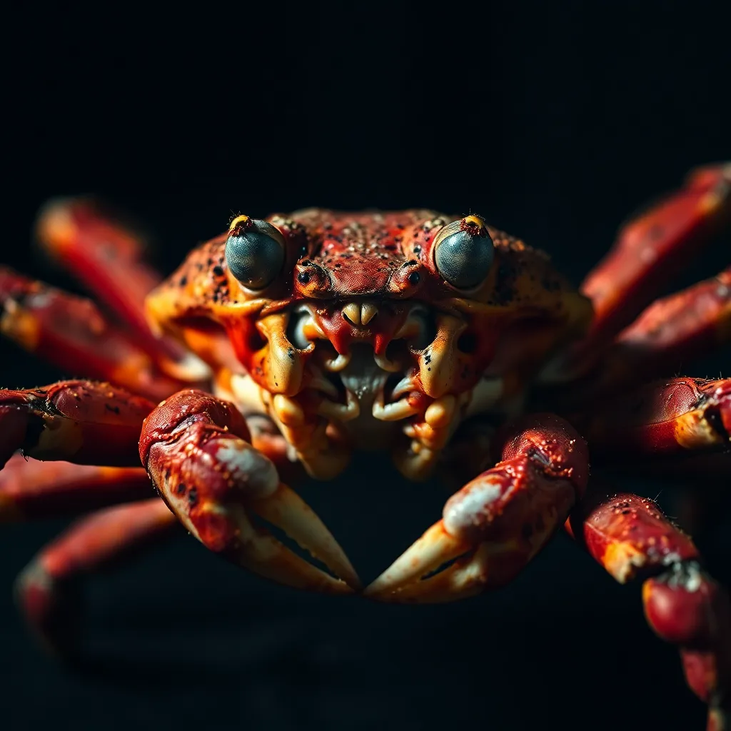 King Crab close-up