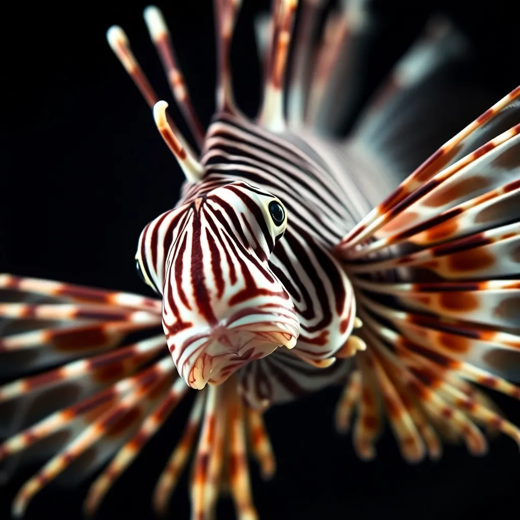 Lionfish close-up