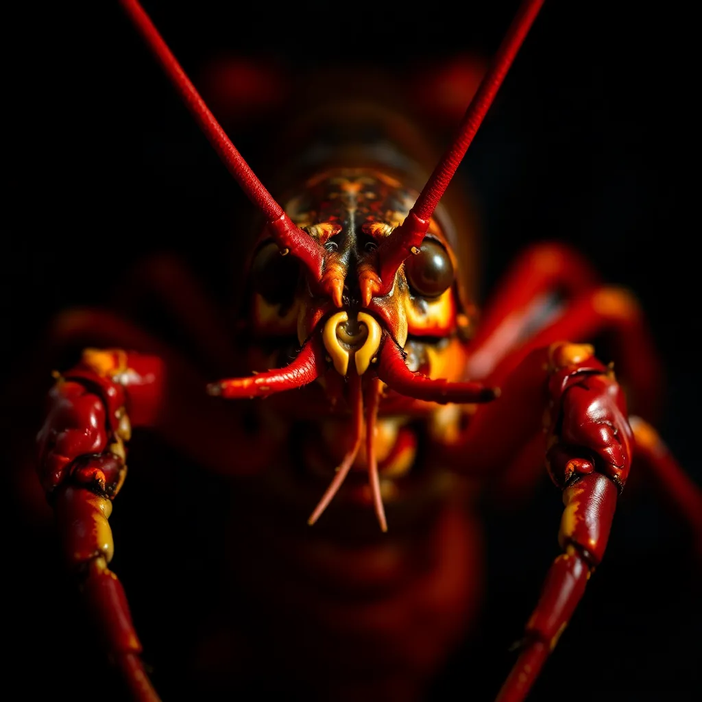 Lobster close-up