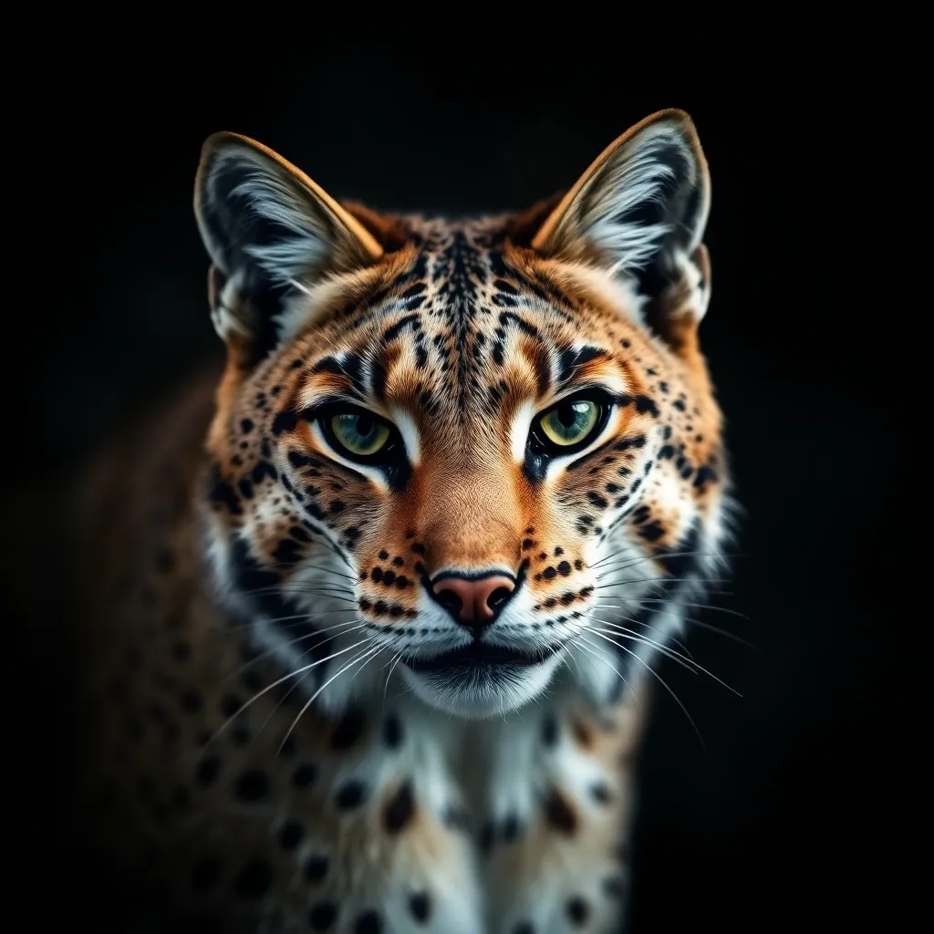 Lynx close-up