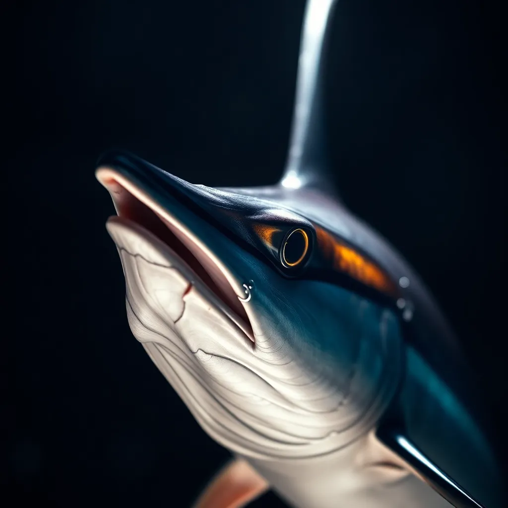 Marlin close-up