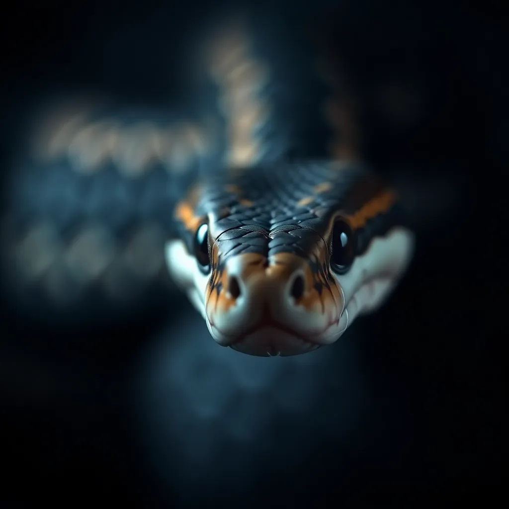 Milk Snake close-up