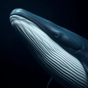 Asymmetric Baleen Coloration