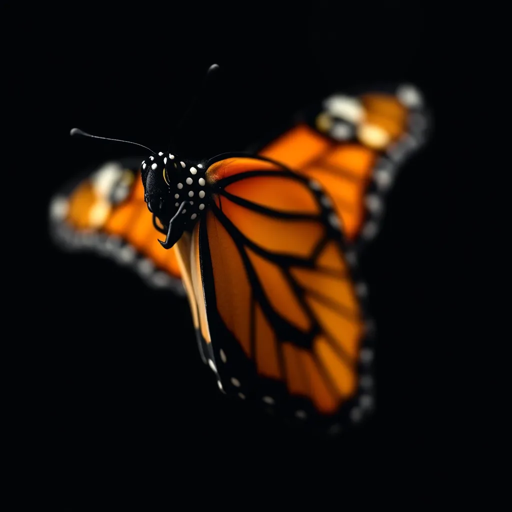 Monarch Butterfly close-up