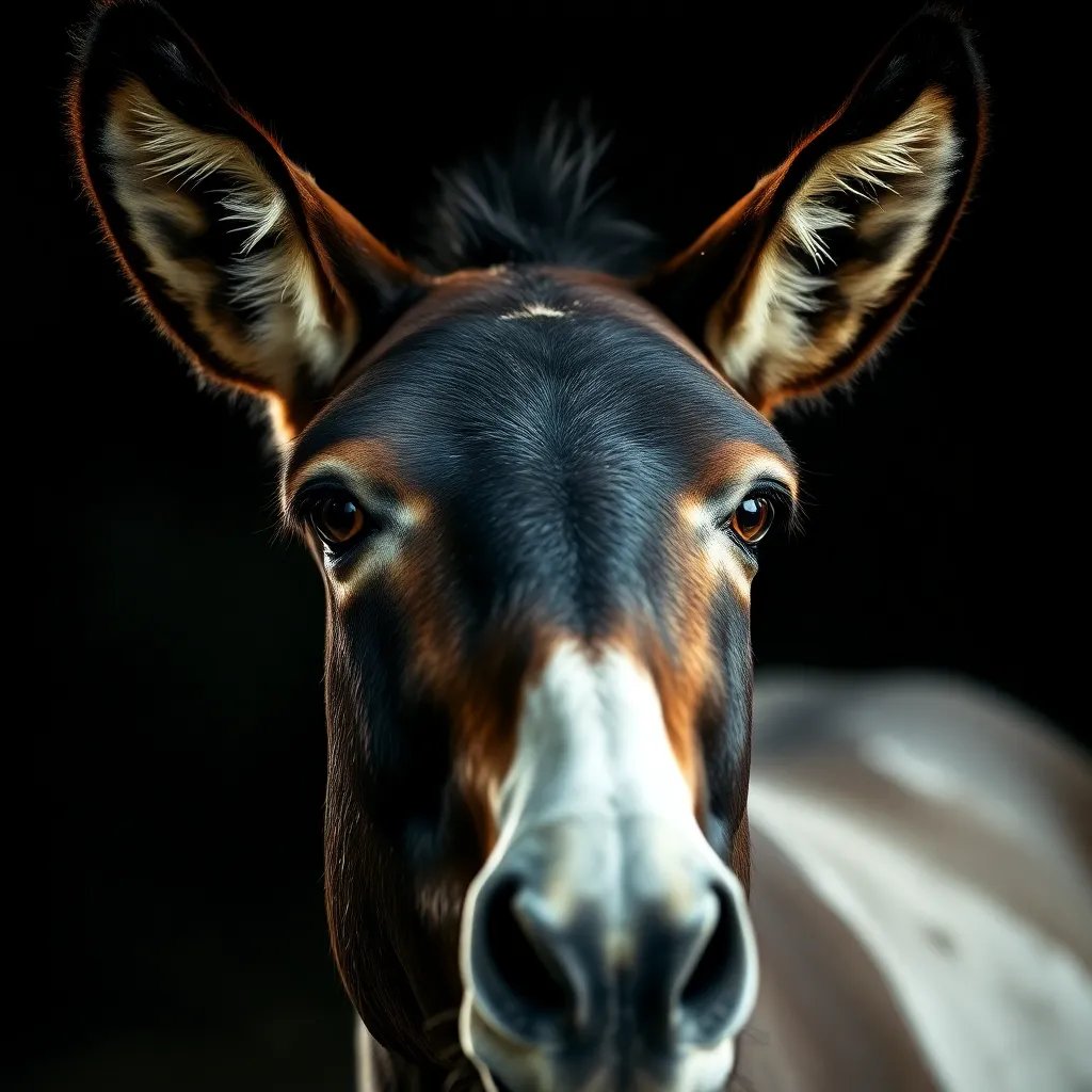 Mule close-up