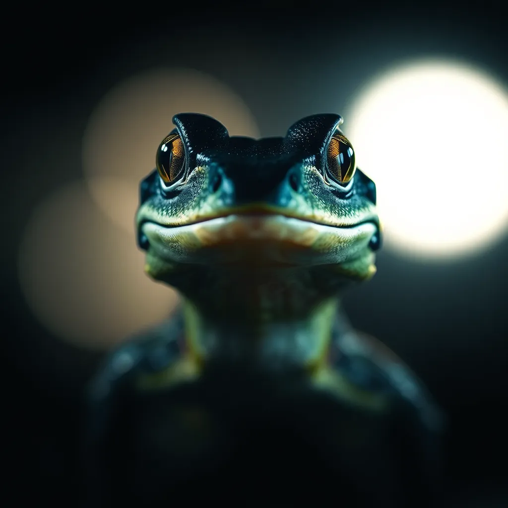 Newt close-up