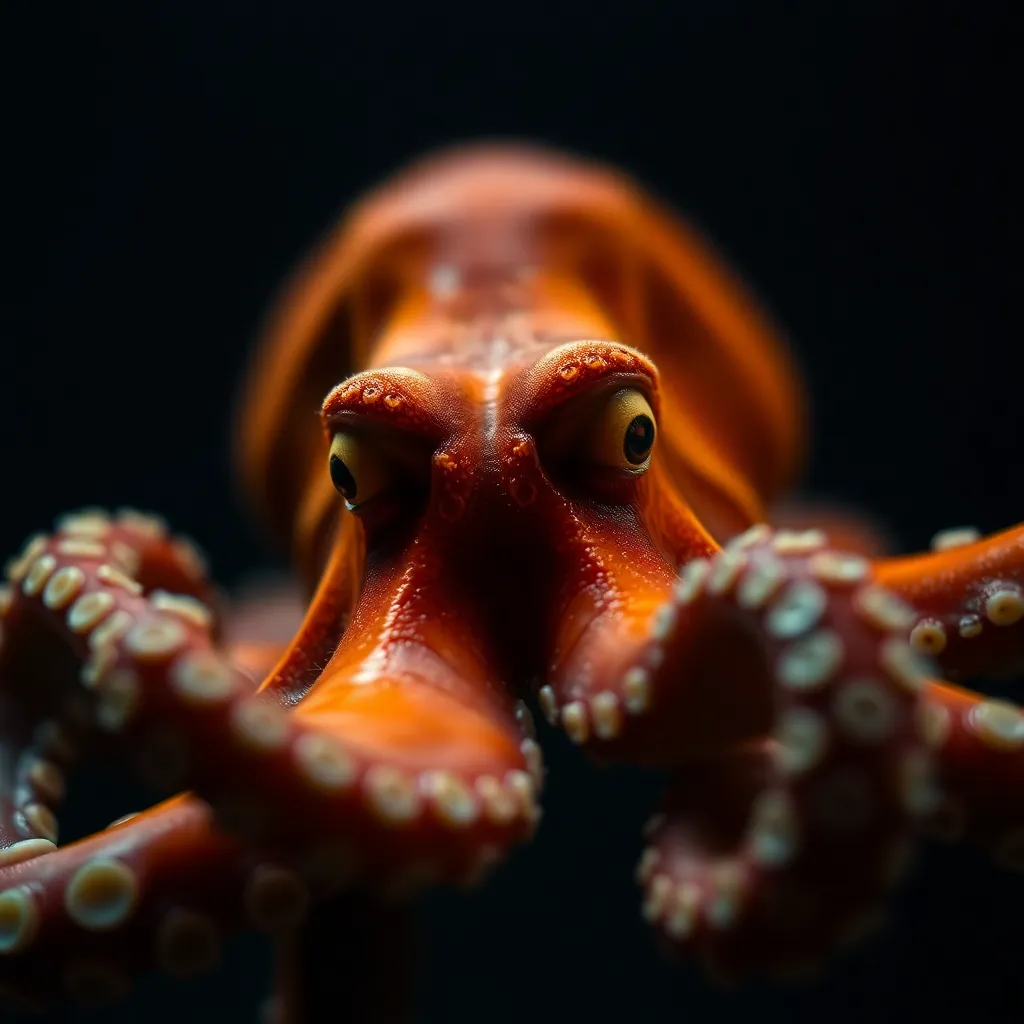 Octopus close-up
