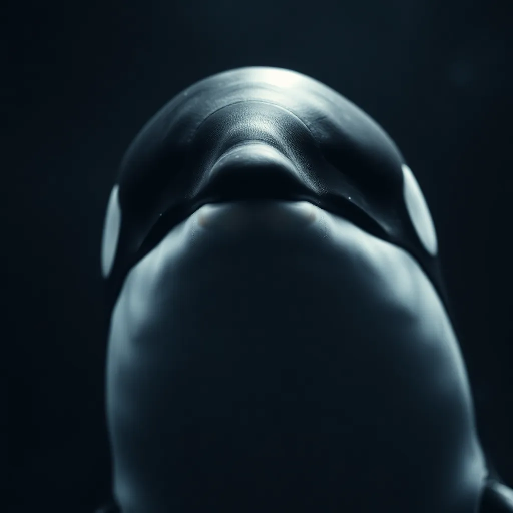 Orca close-up