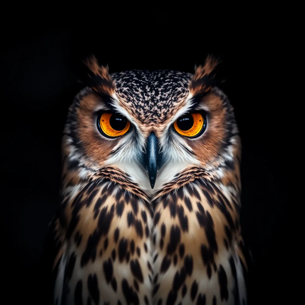 Owl close-up