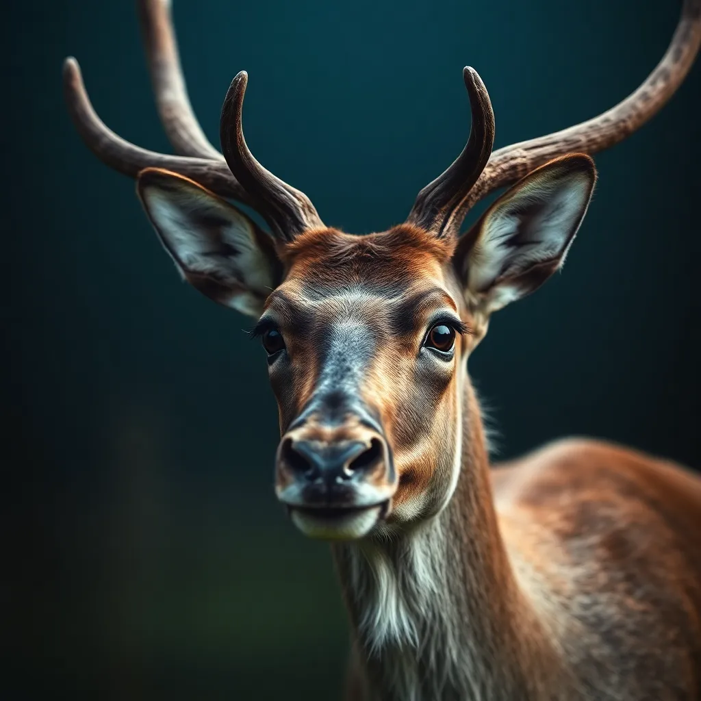 Reindeer close-up