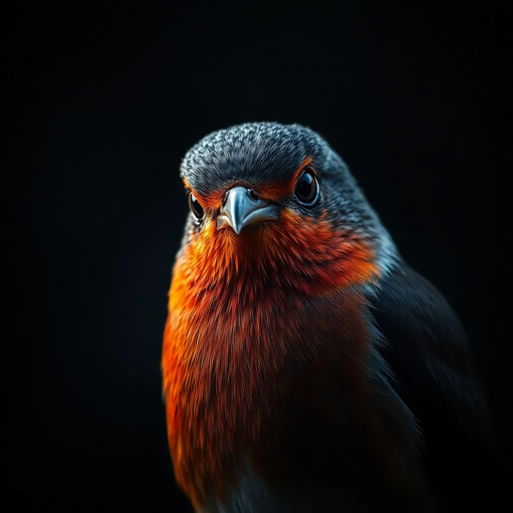 Robin close-up