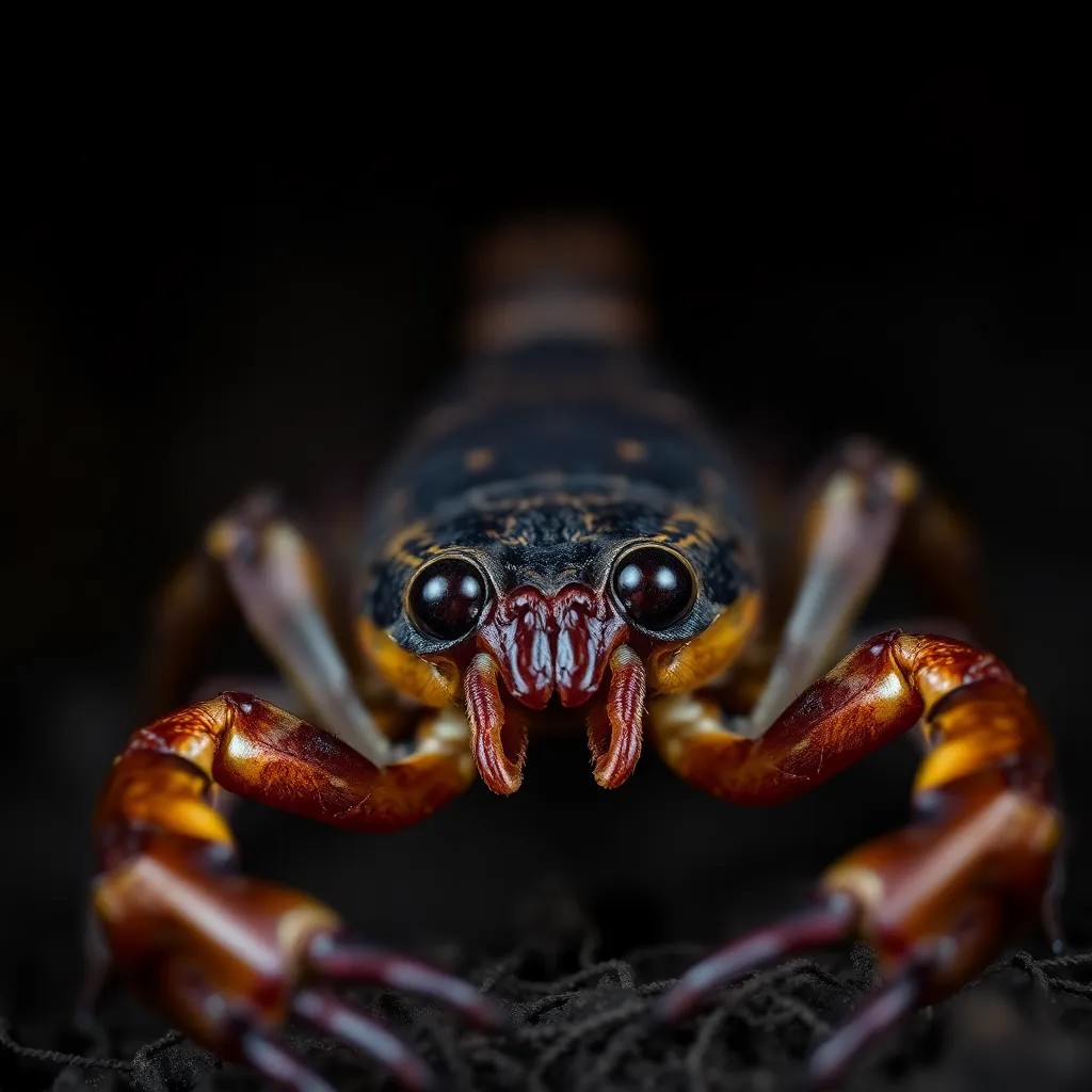 Scorpion close-up
