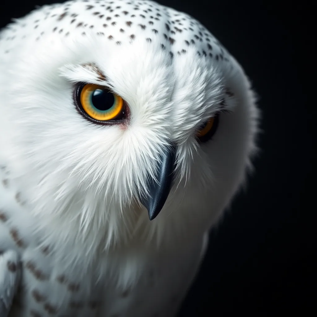 Snowy Owl close-up