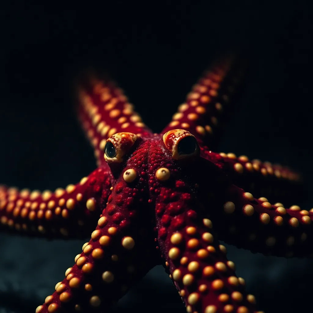 Starfish close-up