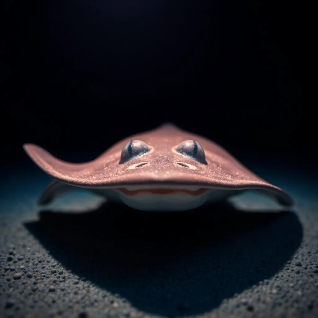 Stingray close-up