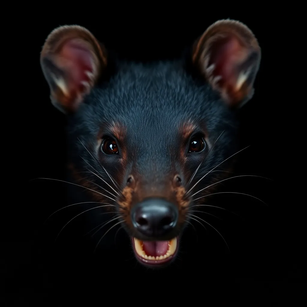 Tasmanian Devil close-up