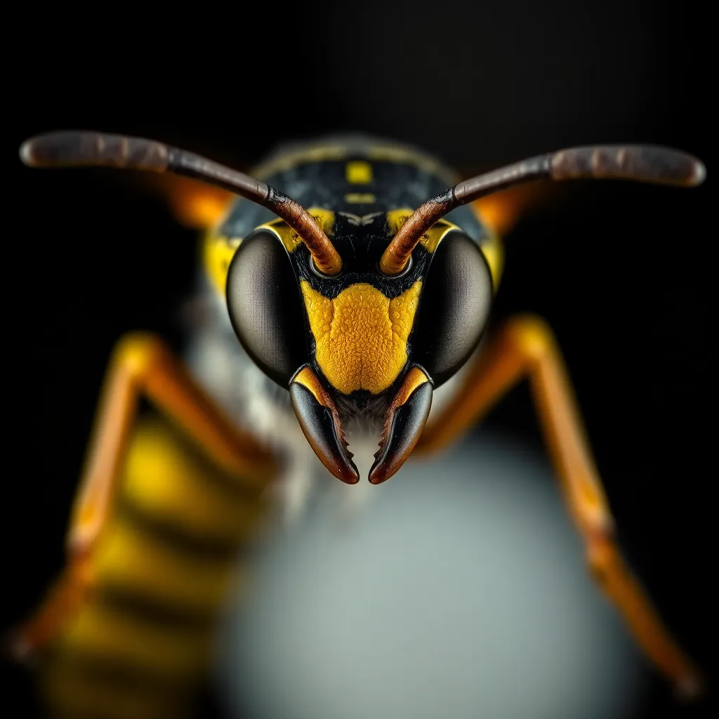 Wasp close-up