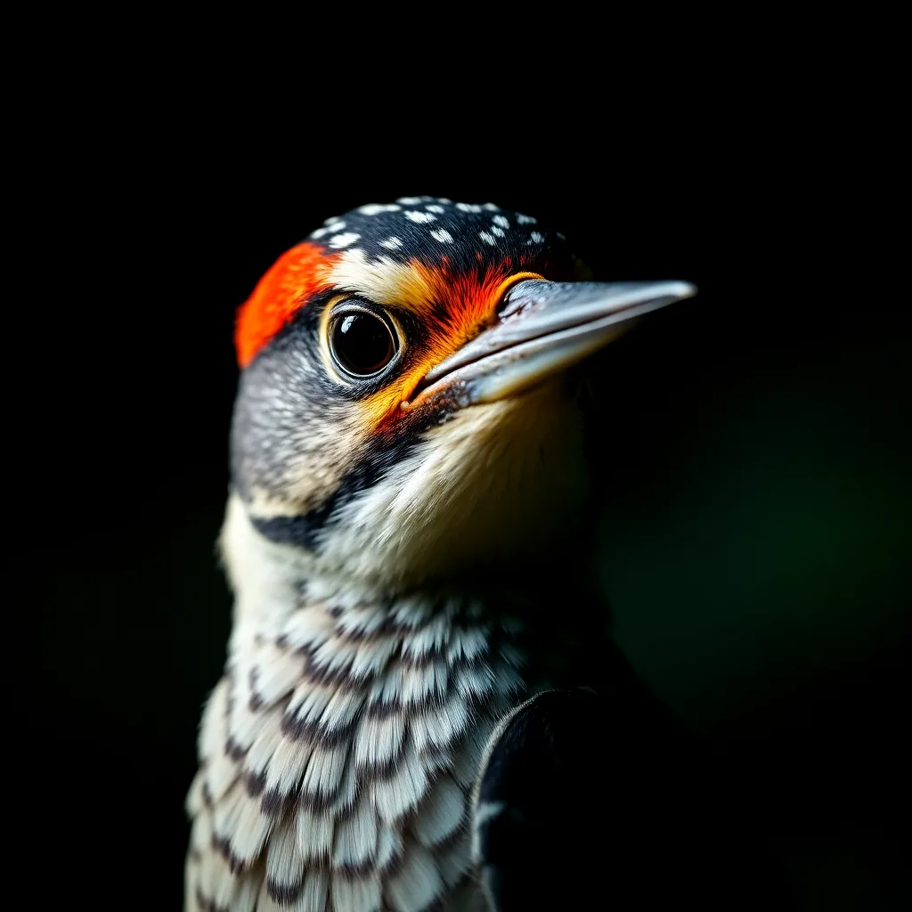 Woodpecker close-up